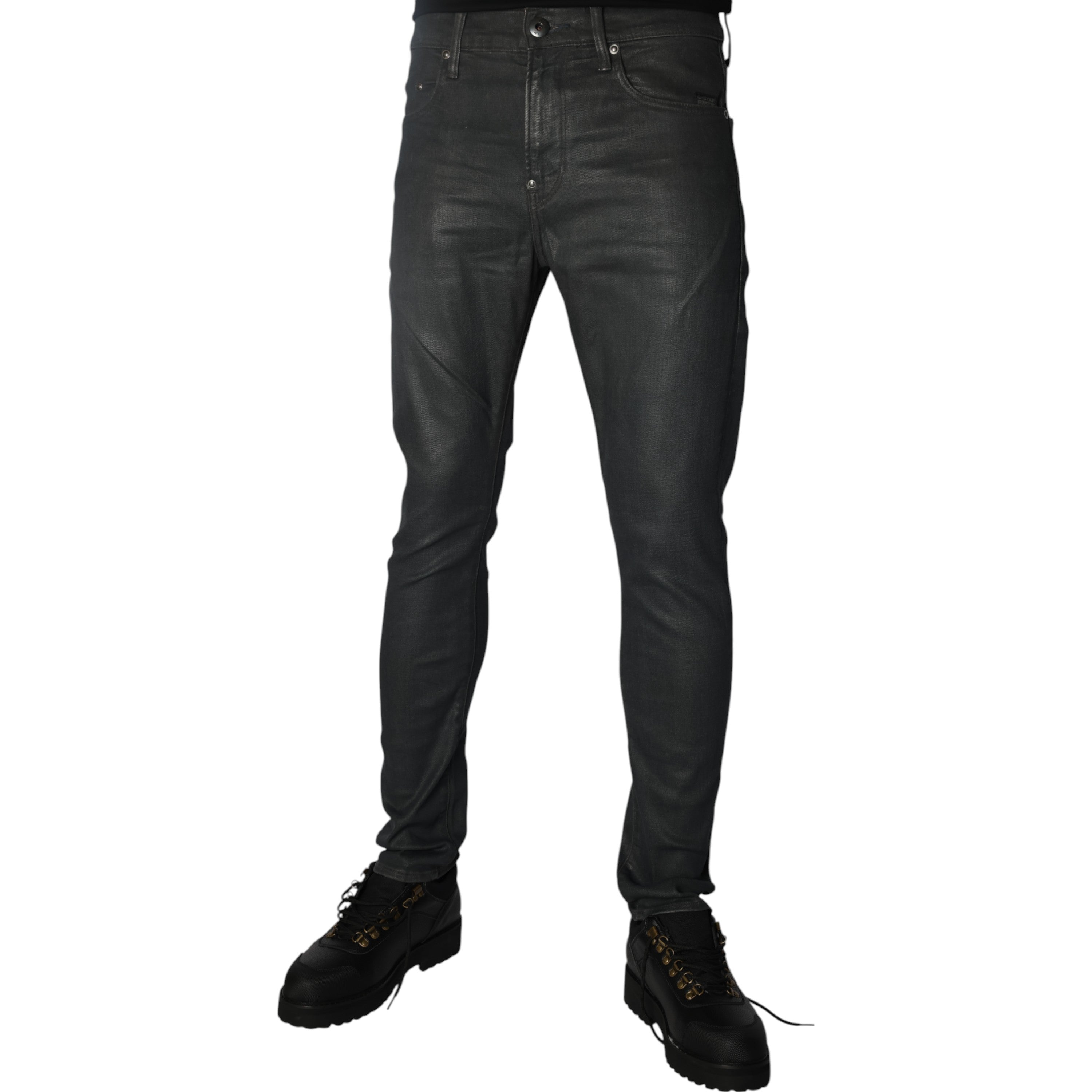 G-Star Jeans Revend Fwd Skinny Worn In Grey Clay